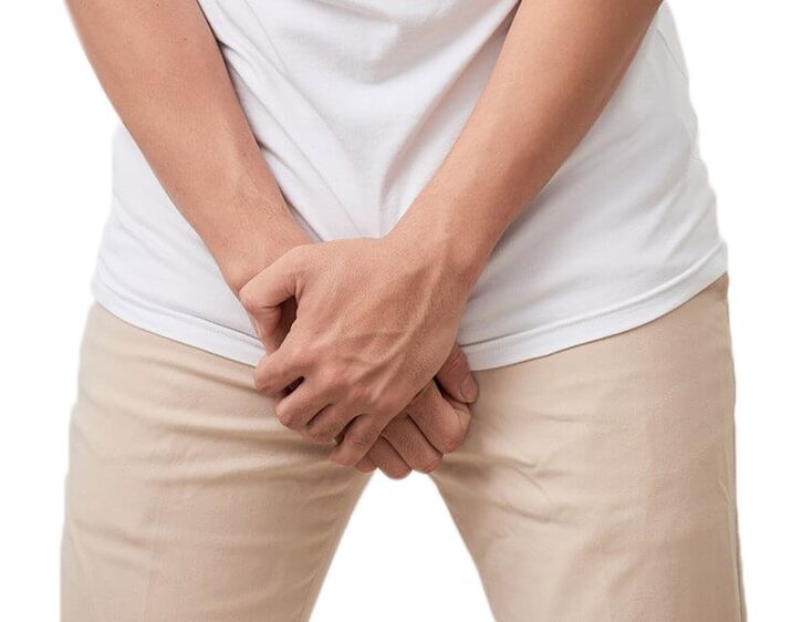 Pain and discomfort when urinating - symptoms of prostatitis